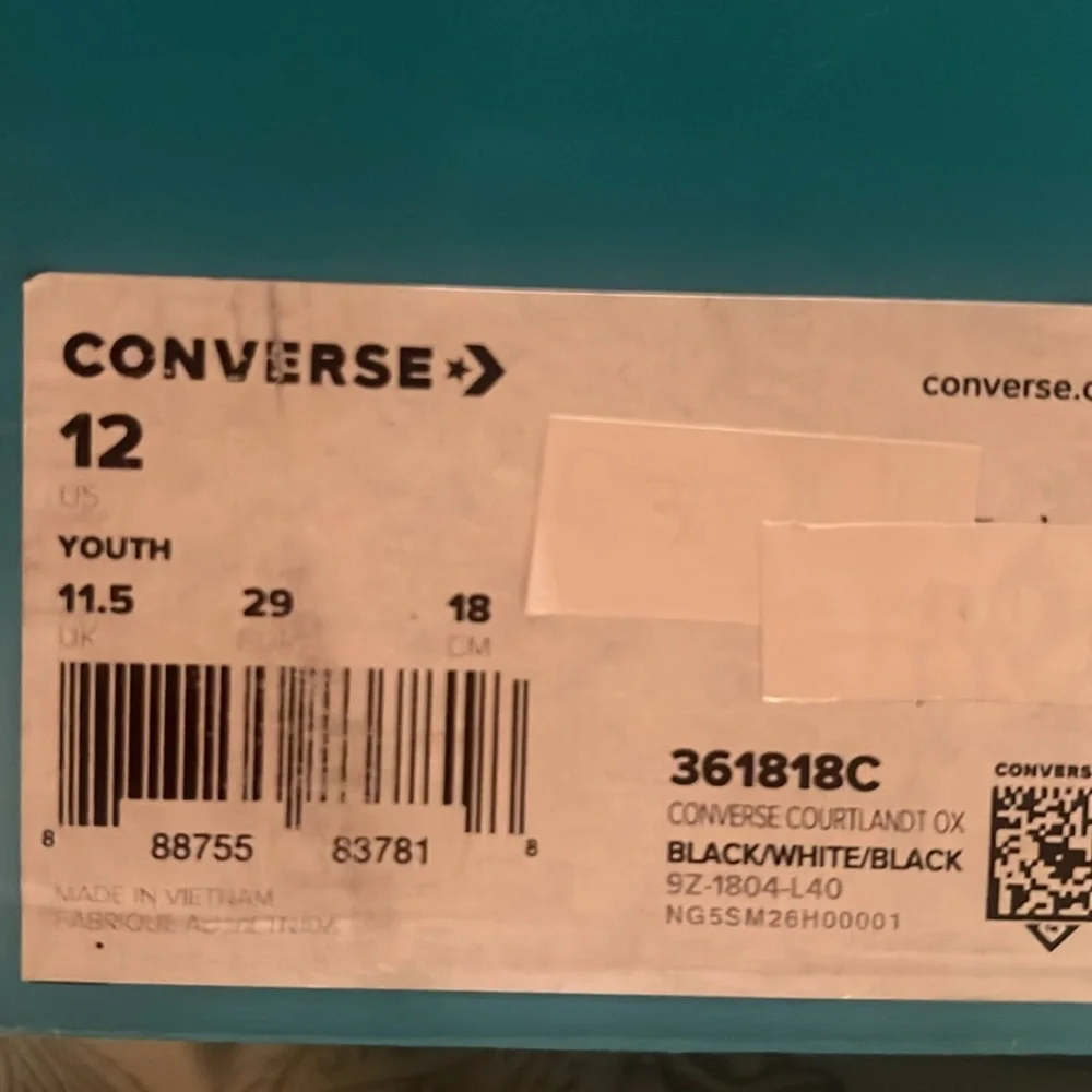 Converse Courtland Ox‎ Sneaker/Shoe | New in BOX/NWT!! 👟🖤